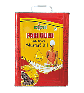 Kachi Ghani Mustard Oil 15L, 5L, 2L, 1L, 500ml